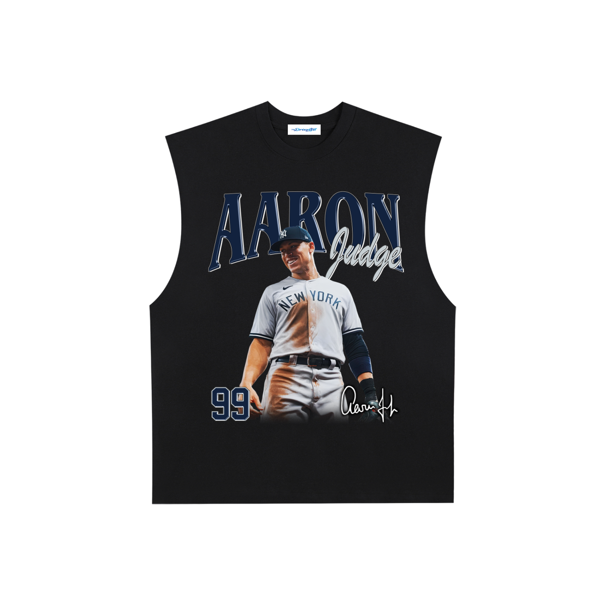 Raw Edge Cotton Tank Top
