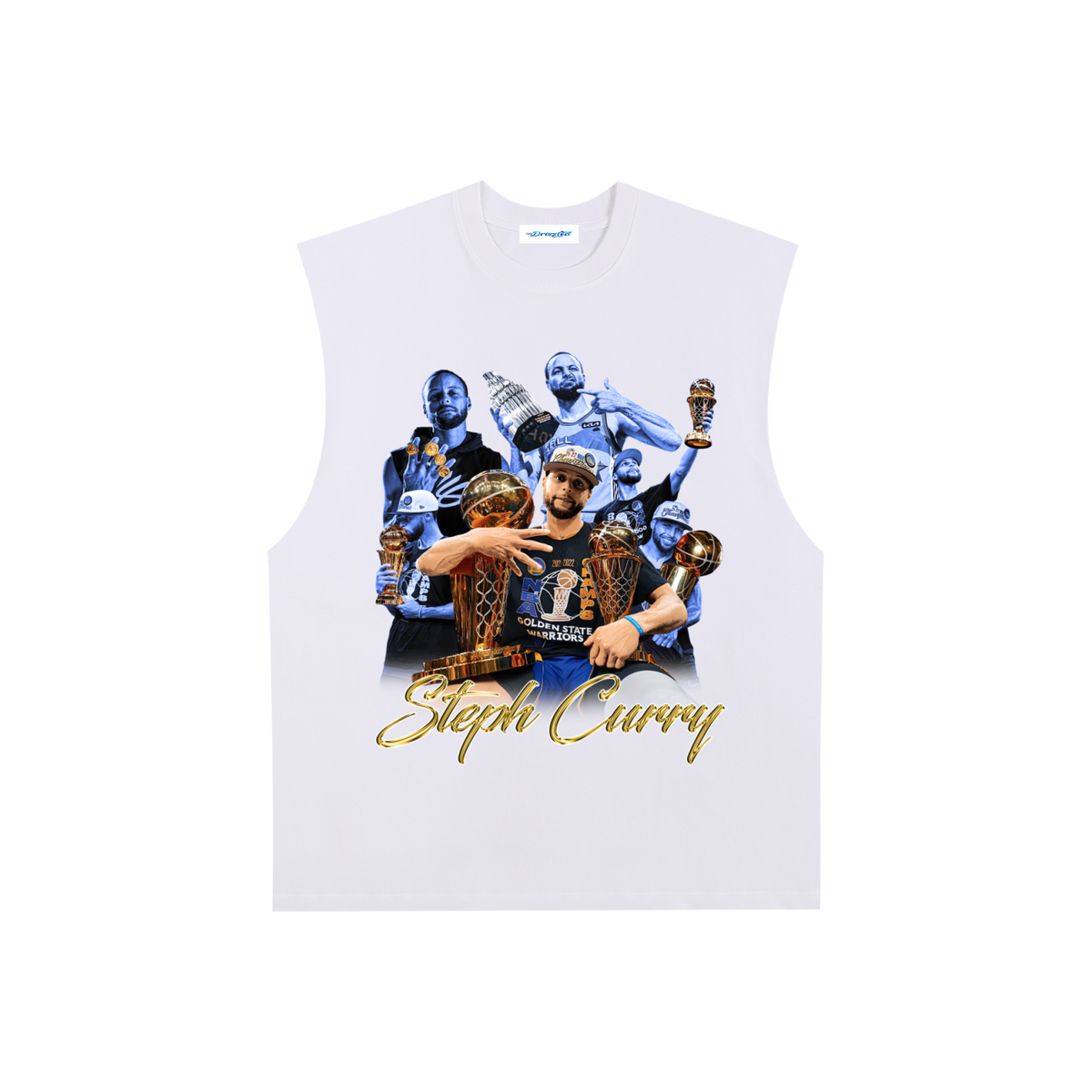 Raw Edge Cotton Tank Top