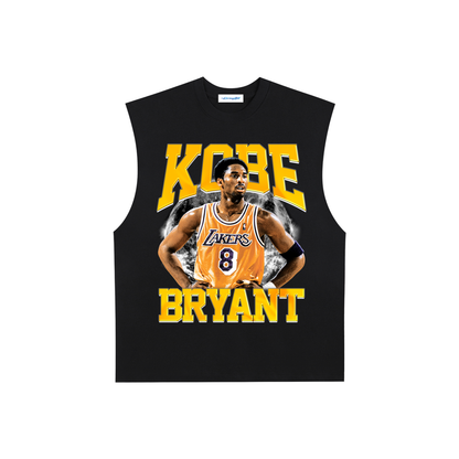 Raw Edge Cotton Tank Top