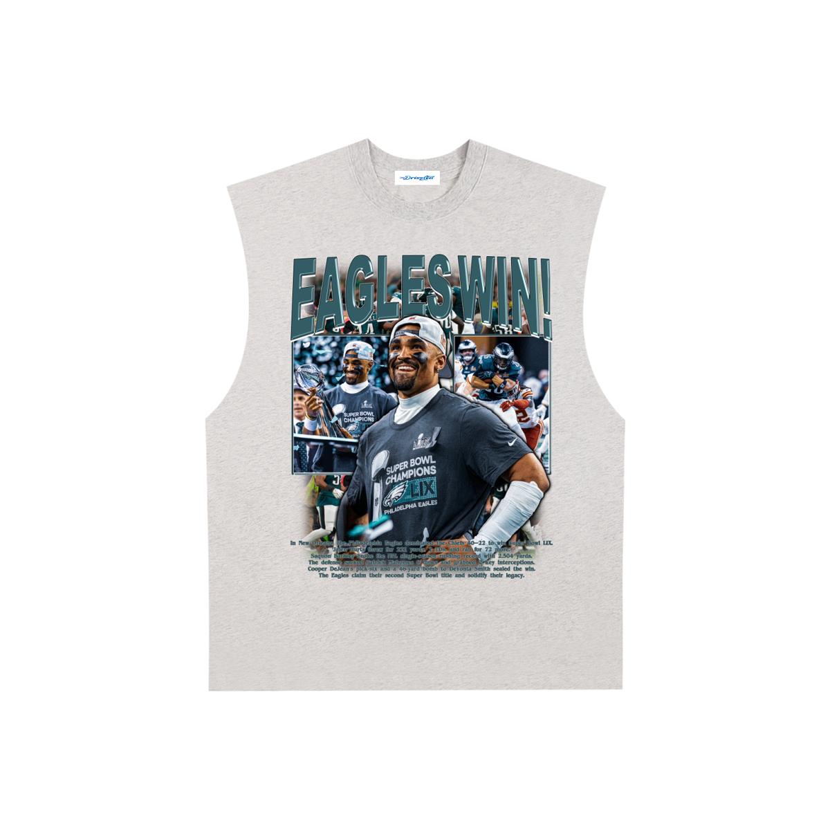 Raw Edge Cotton Tank Top